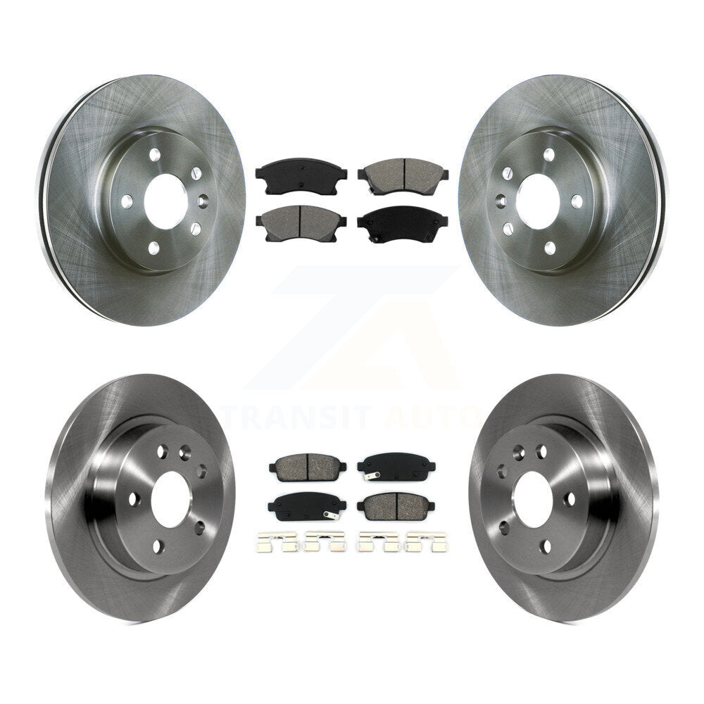 Disc Rotors and Semi-Metallic Brake Pads Kit-K8S-100837 - Kit.bestparts.ca