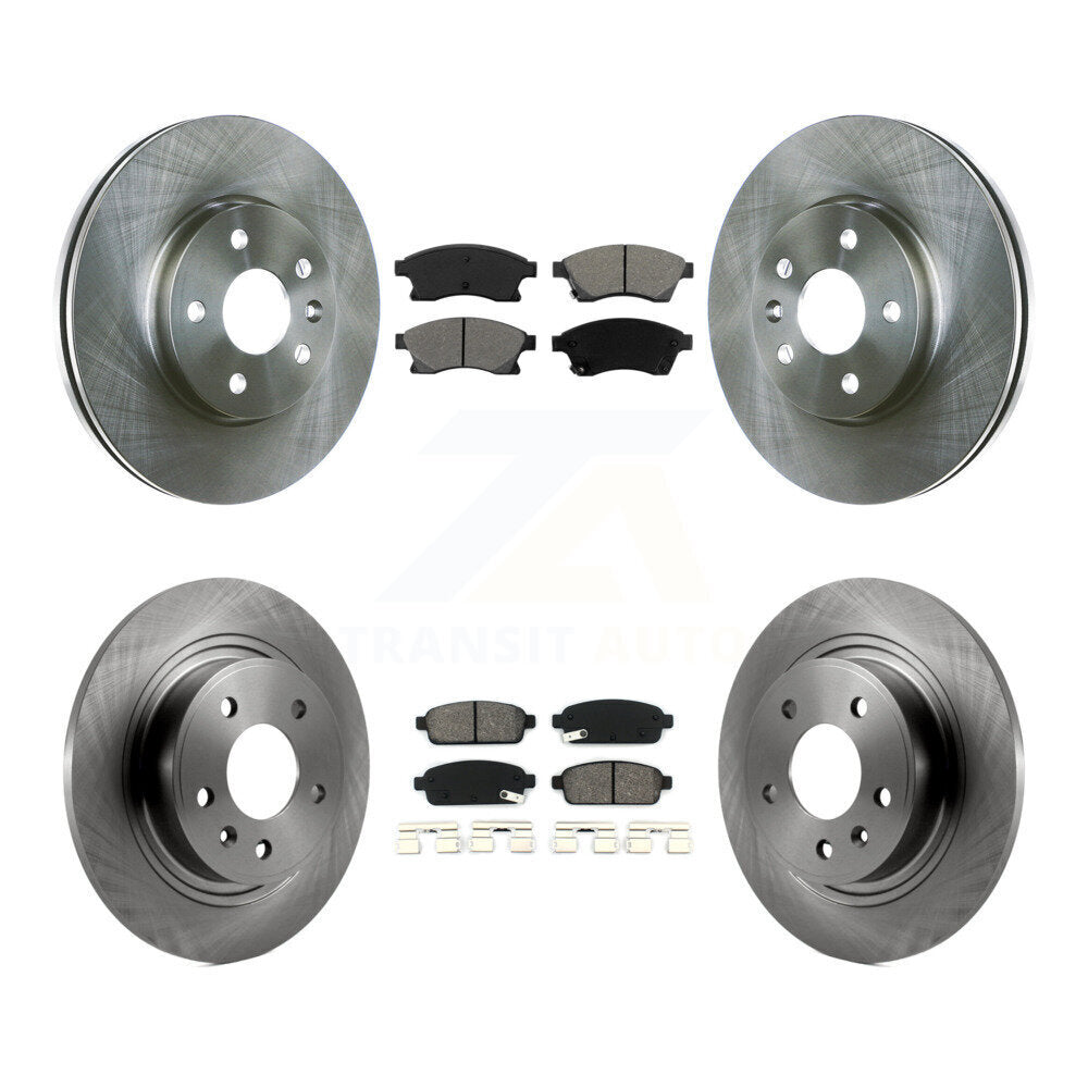 Disc Rotors and Semi-Metallic Brake Pads Kit-K8S-100838 - Kit.bestparts.ca Kit.bestparts.ca