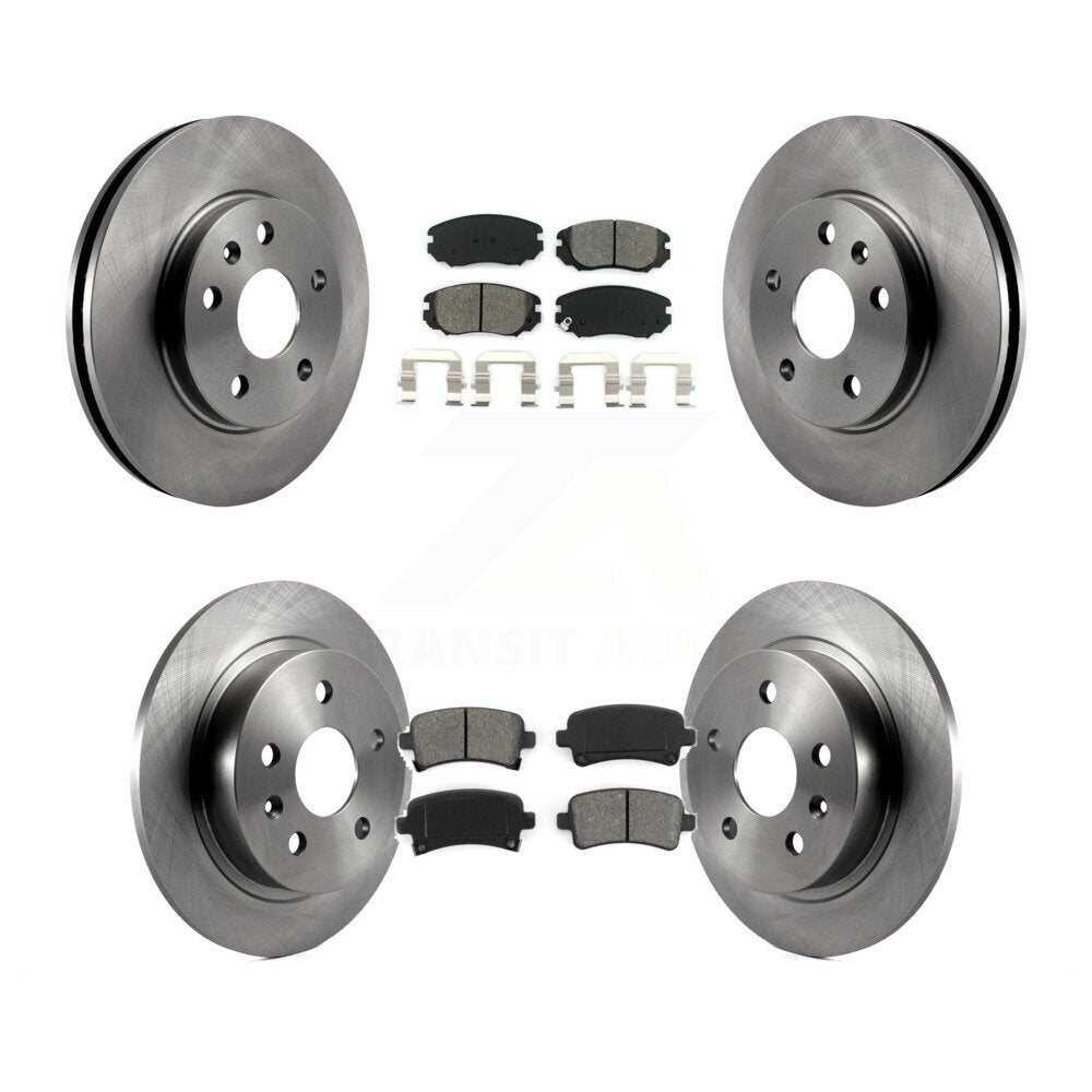 Disc Rotors and Semi-Metallic Brake Pads Kit-K8S-100840 - Kit.bestparts.ca Kit.bestparts.ca