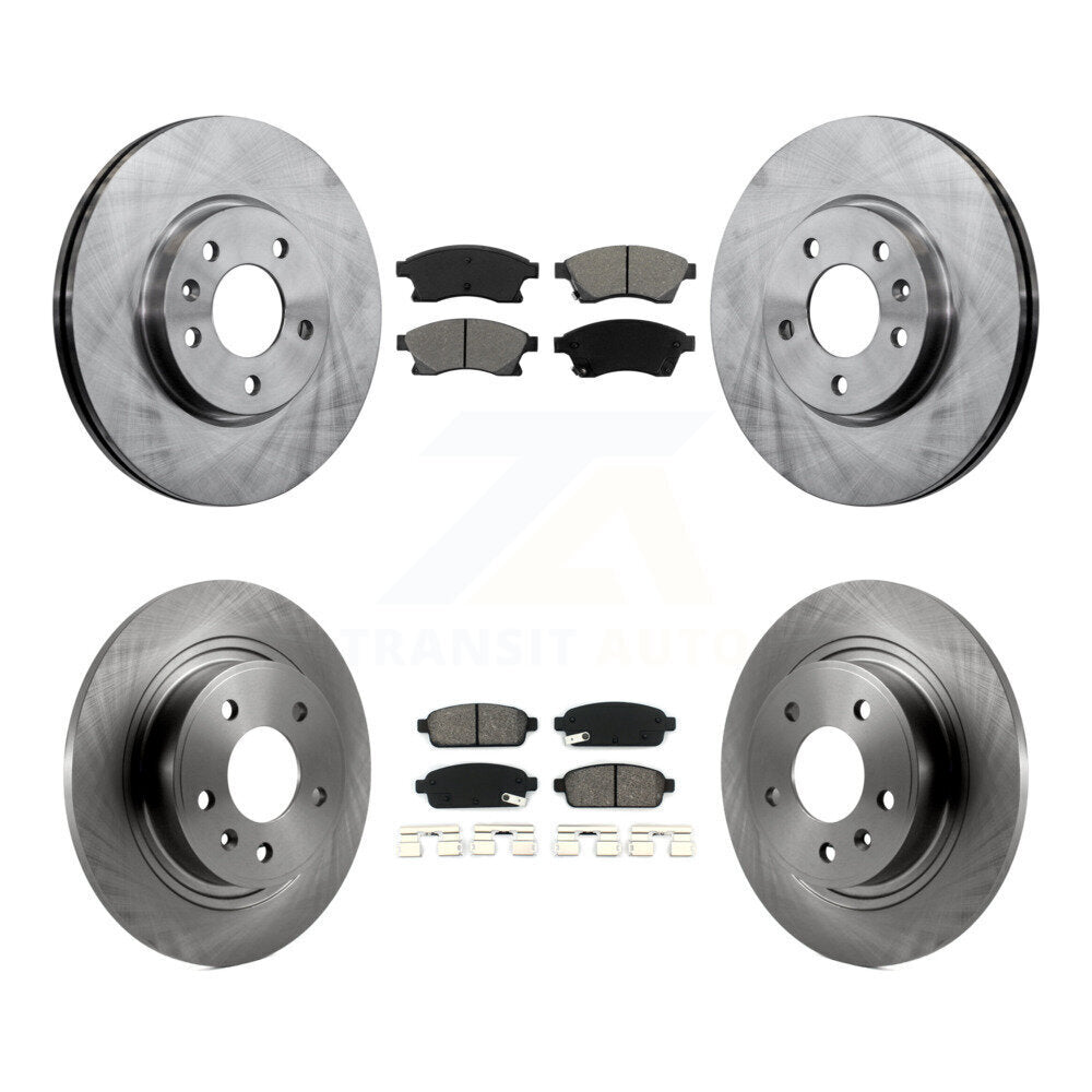Disc Rotors and Semi-Metallic Brake Pads Kit-K8S-100845 - Kit.bestparts.ca