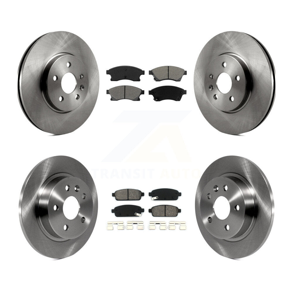 Disc Rotors and Semi-Metallic Brake Pads Kit-K8S-100846 - Kit.bestparts.ca