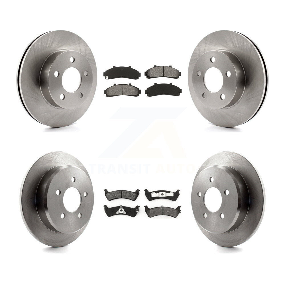 Disc Rotors and Semi-Metallic Brake Pads Kit-K8S-100857 - Kit.bestparts.ca