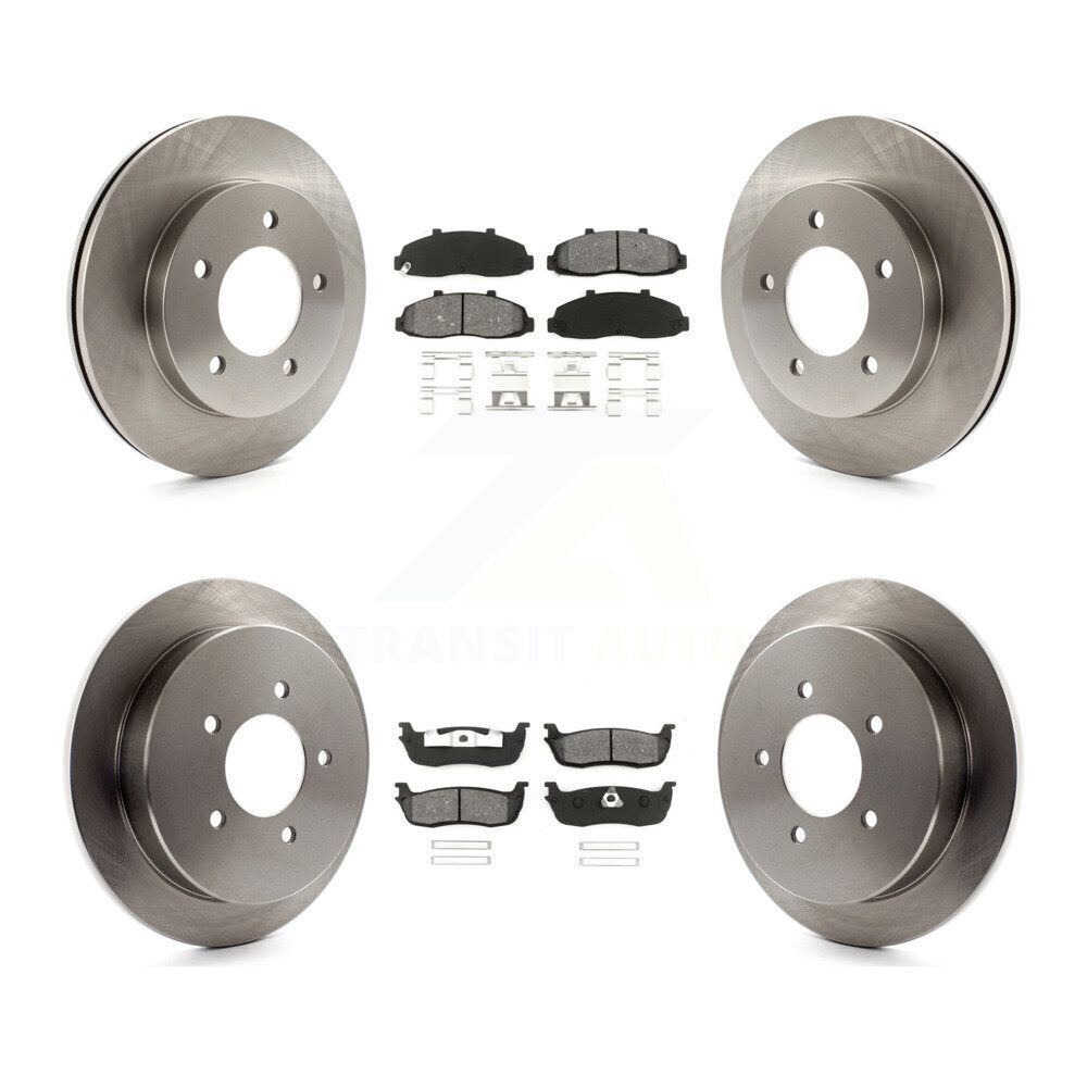 Disc Rotors and Semi-Metallic Brake Pads Kit-K8S-100858 - Kit.bestparts.ca Kit.bestparts.ca