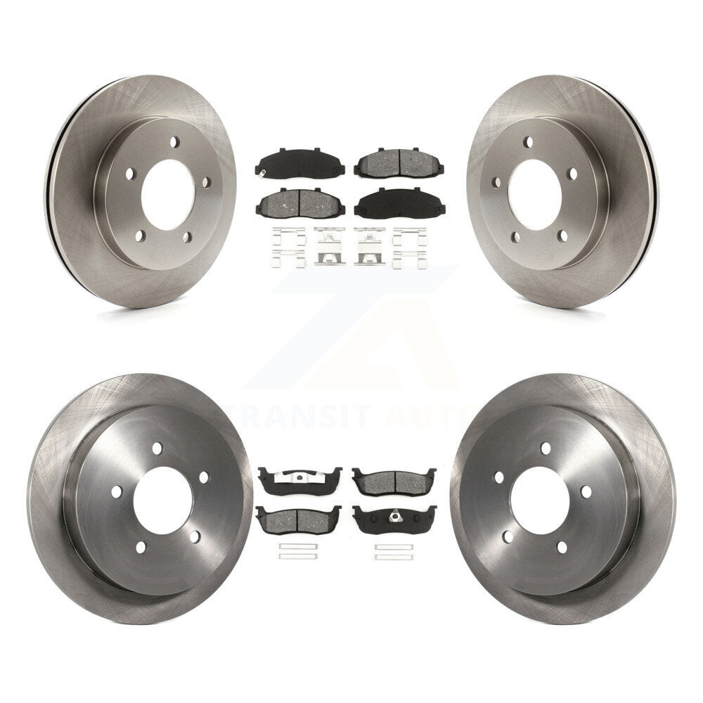 Disc Rotors and Semi-Metallic Brake Pads Kit-K8S-100859 - Kit.bestparts.ca