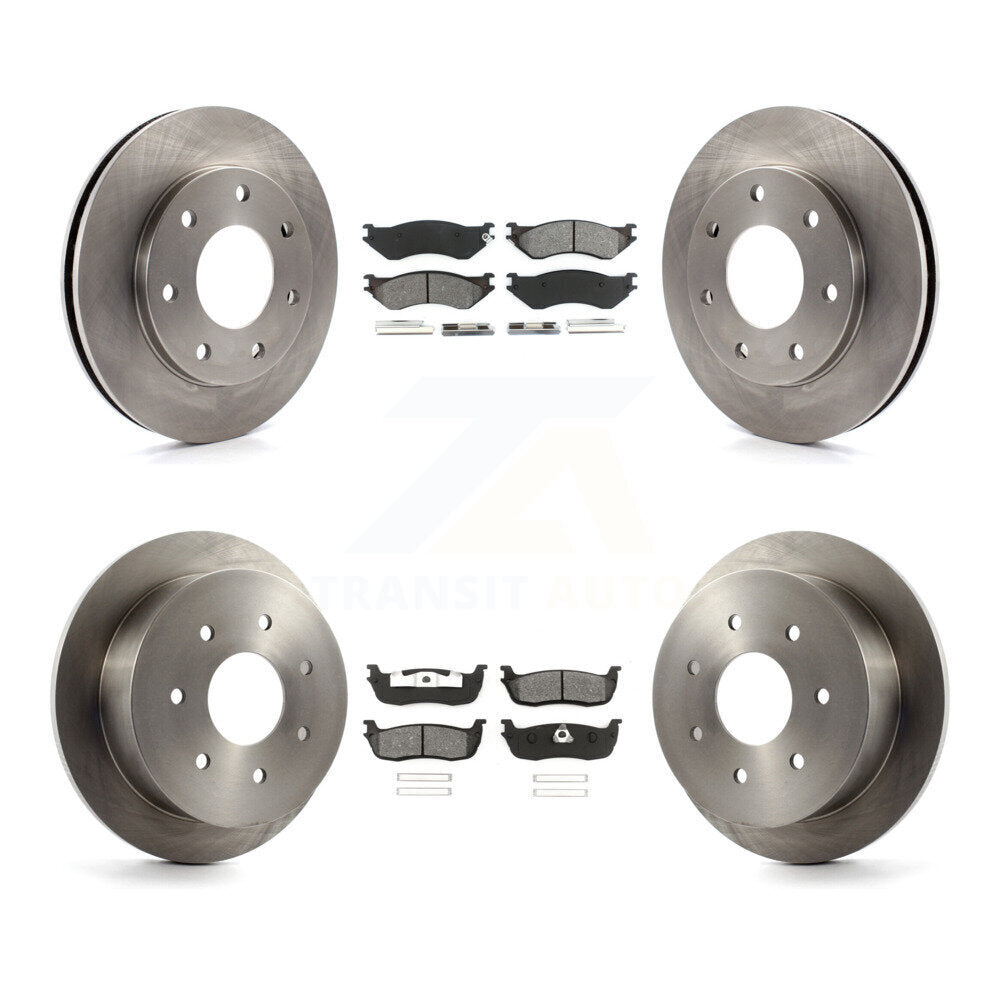 Disc Rotors and Semi-Metallic Brake Pads Kit-K8S-100863 - Kit.bestparts.ca