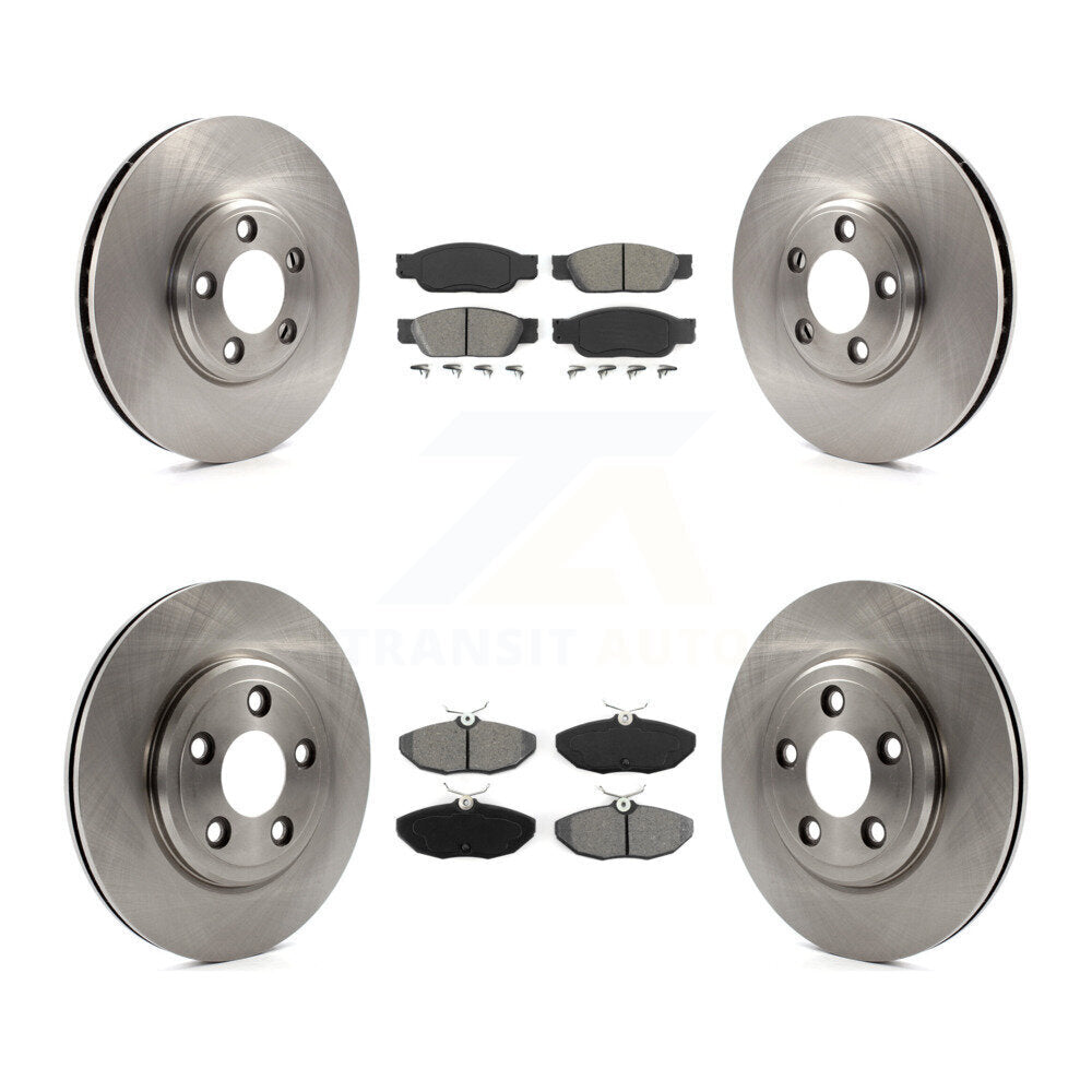 Disc Rotors and Semi-Metallic Brake Pads Kit-K8S-100870 - Kit.bestparts.ca Kit.bestparts.ca
