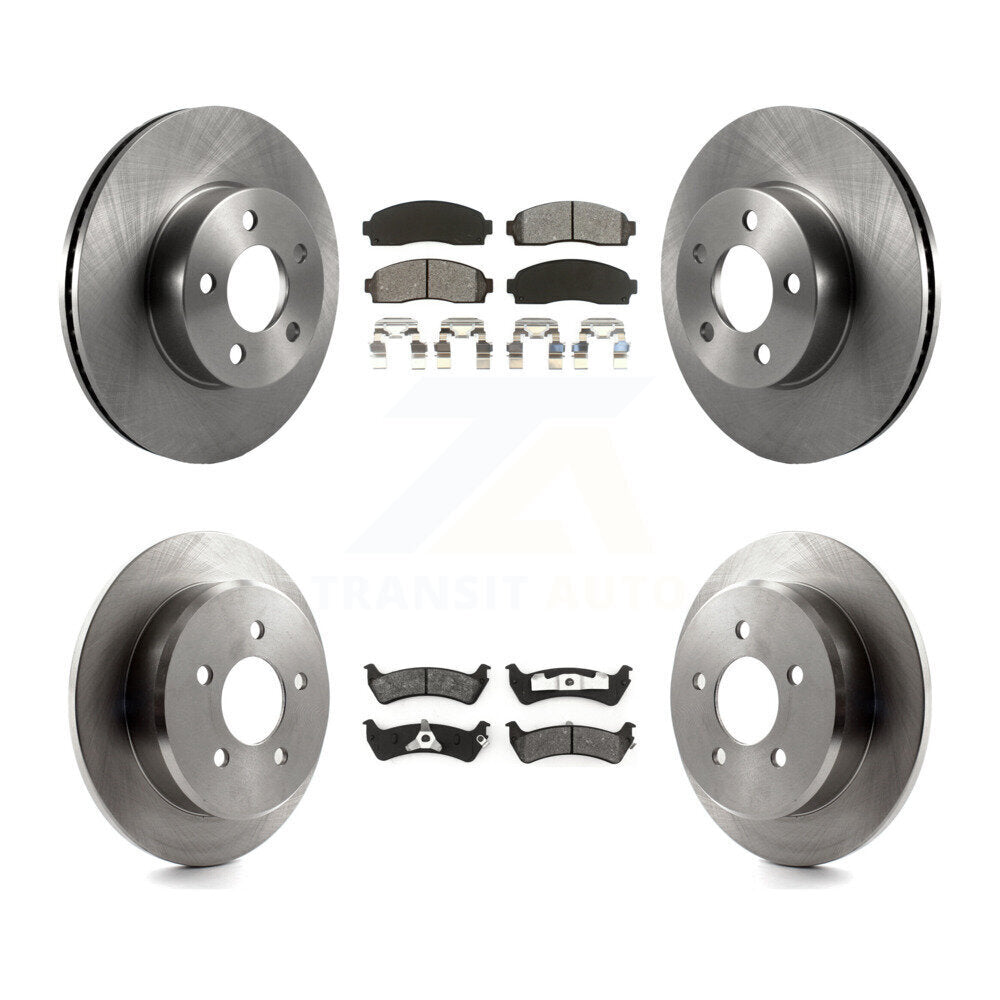 Disc Rotors and Semi-Metallic Brake Pads Kit-K8S-100880 - Kit.bestparts.ca Kit.bestparts.ca