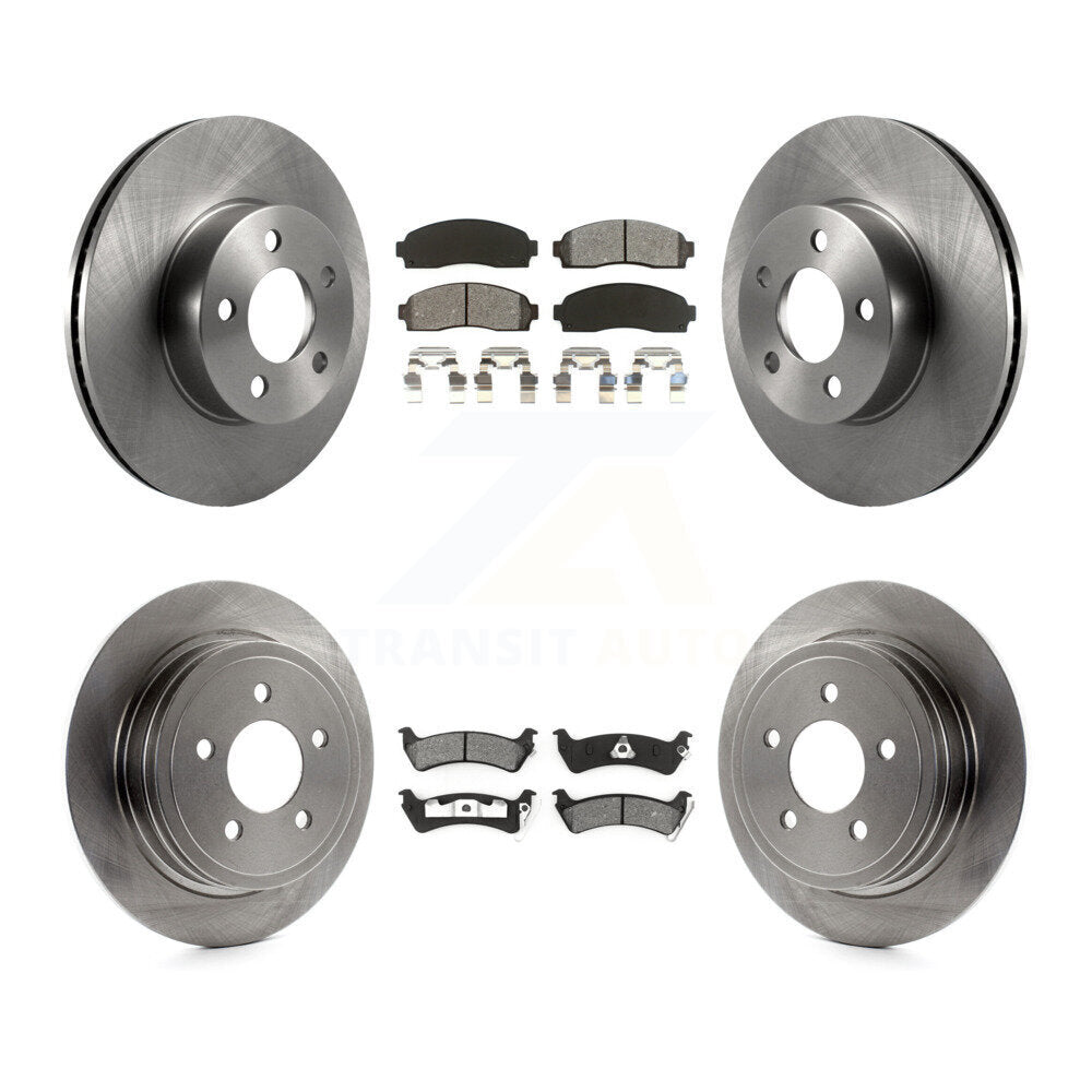 Disc Rotors and Semi-Metallic Brake Pads Kit-K8S-100881 - Kit.bestparts.ca Kit.bestparts.ca