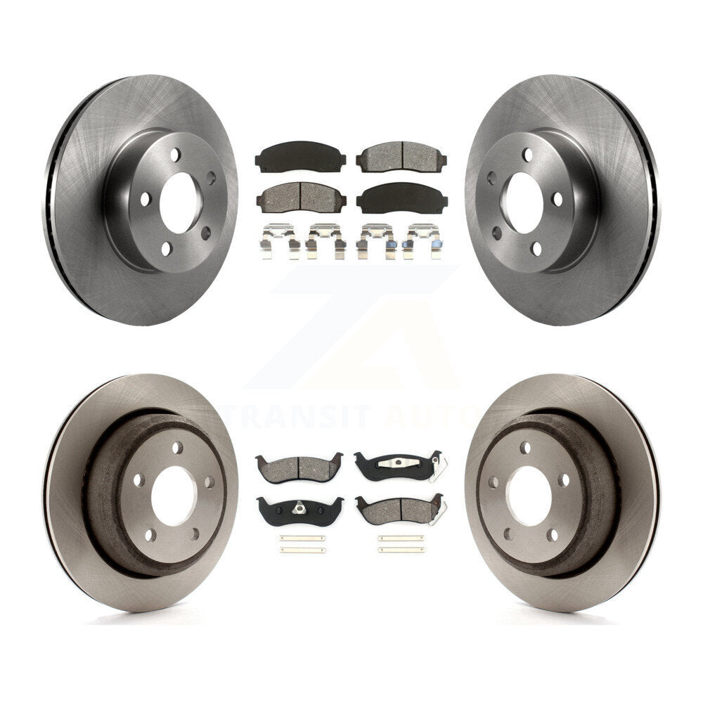 Disc Rotors and Semi-Metallic Brake Pads Kit-K8S-100882 - Kit.bestparts.ca Kit.bestparts.ca