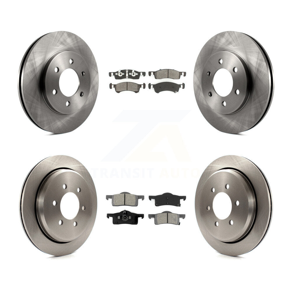 Disc Rotors and Semi-Metallic Brake Pads Kit-K8S-100883 - Kit.bestparts.ca