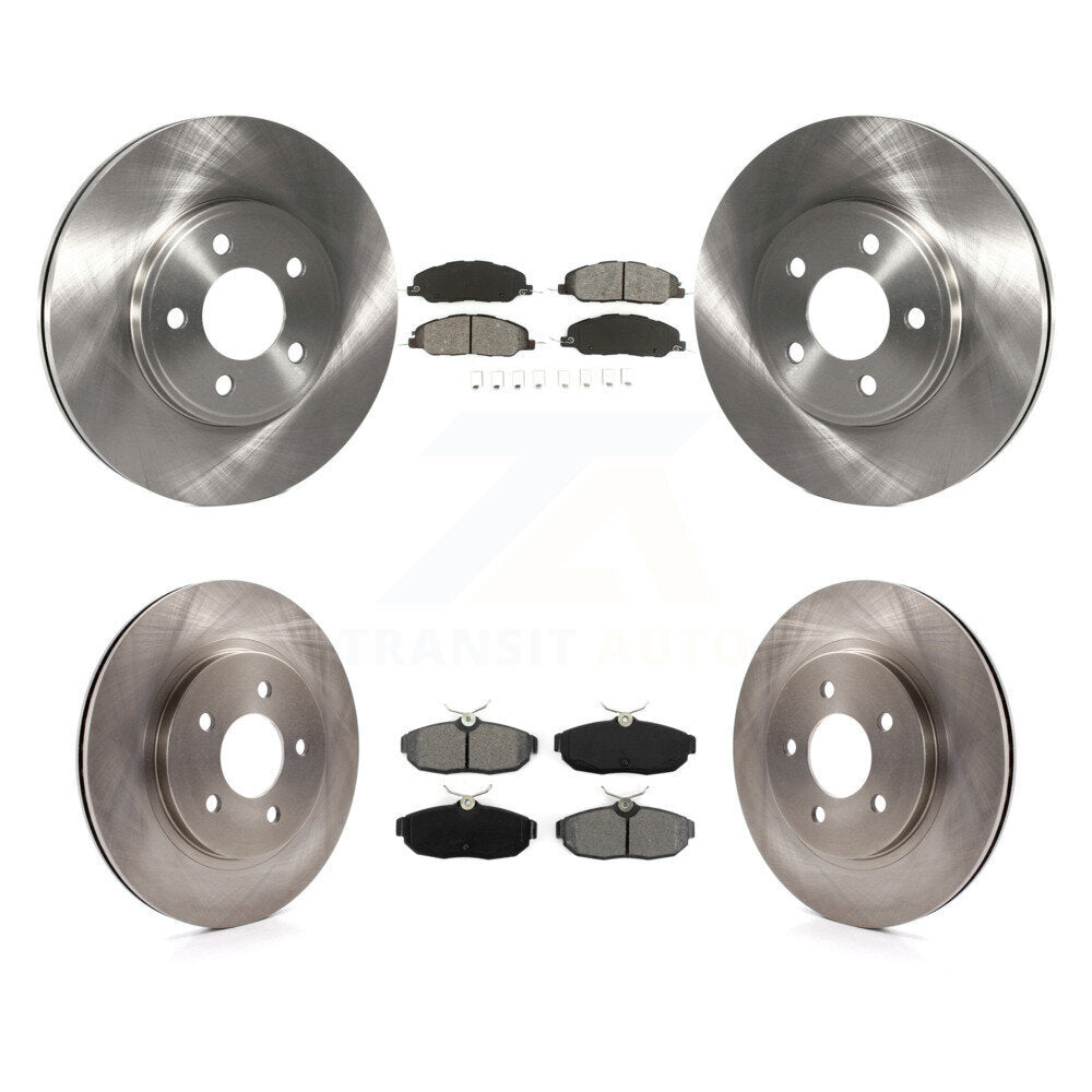 Disc Rotors and Semi-Metallic Brake Pads Kit-K8S-100884 - Kit.bestparts.ca