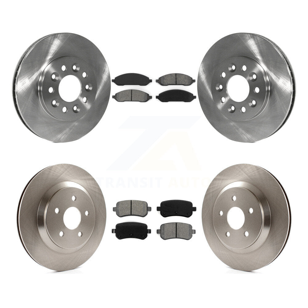 Disc Rotors and Semi-Metallic Brake Pads Kit-K8S-100891 - Kit.bestparts.ca