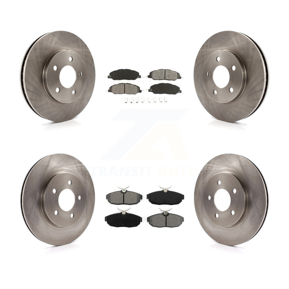 Disc Rotors and Semi-Metallic Brake Pads Kit-K8S-100904 - Kit.bestparts.ca Kit.bestparts.ca