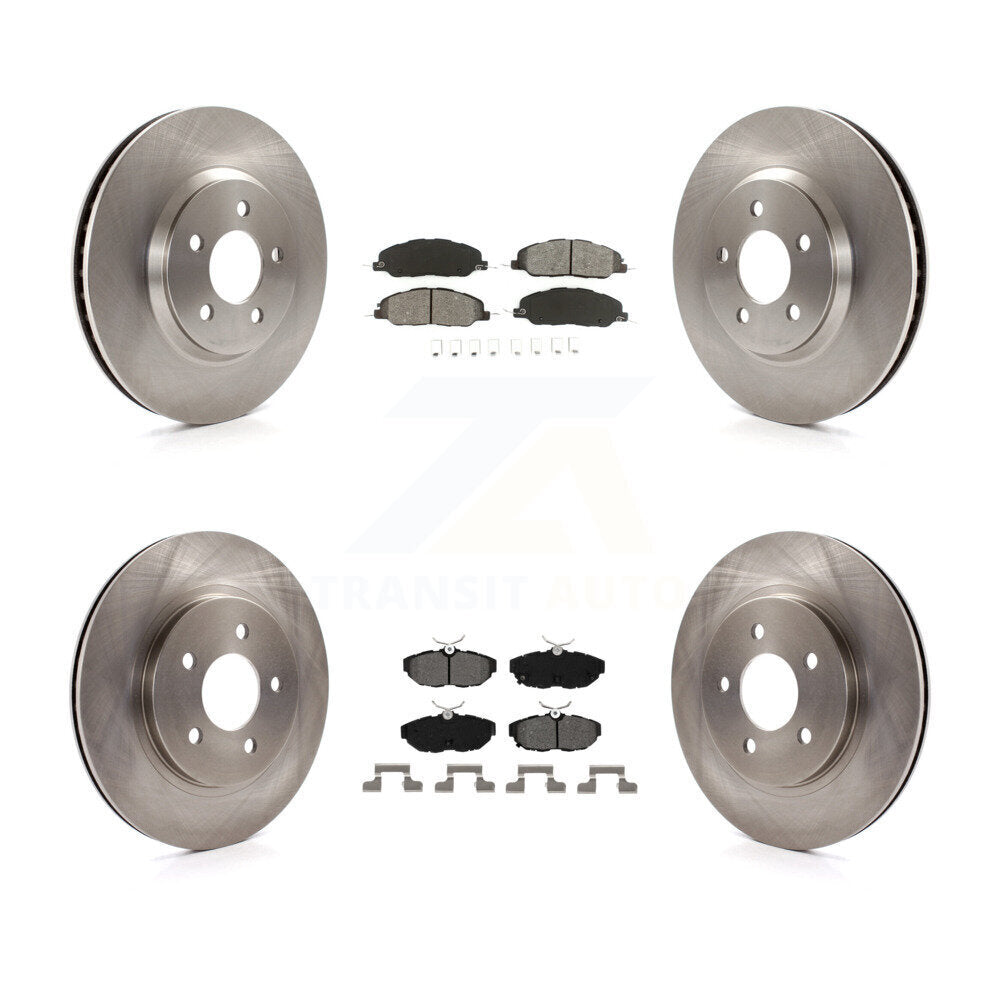 Disc Rotors and Semi-Metallic Brake Pads Kit-K8S-100906 - Kit.bestparts.ca