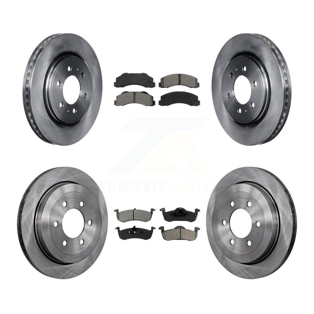 Disc Rotors and Semi-Metallic Brake Pads Kit-K8S-100918 - Kit.bestparts.ca Kit.bestparts.ca