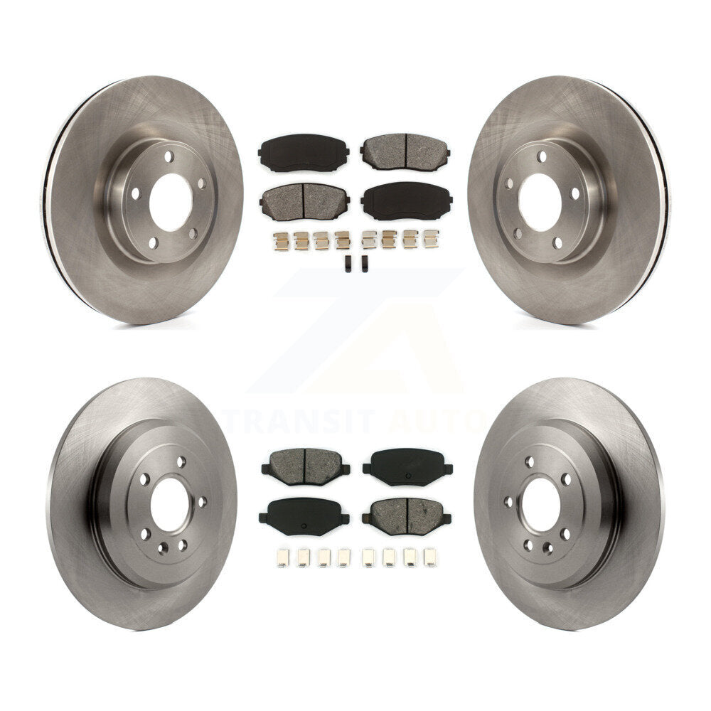 Disc Rotors and Semi-Metallic Brake Pads Kit-K8S-100921 - Kit.bestparts.ca Kit.bestparts.ca