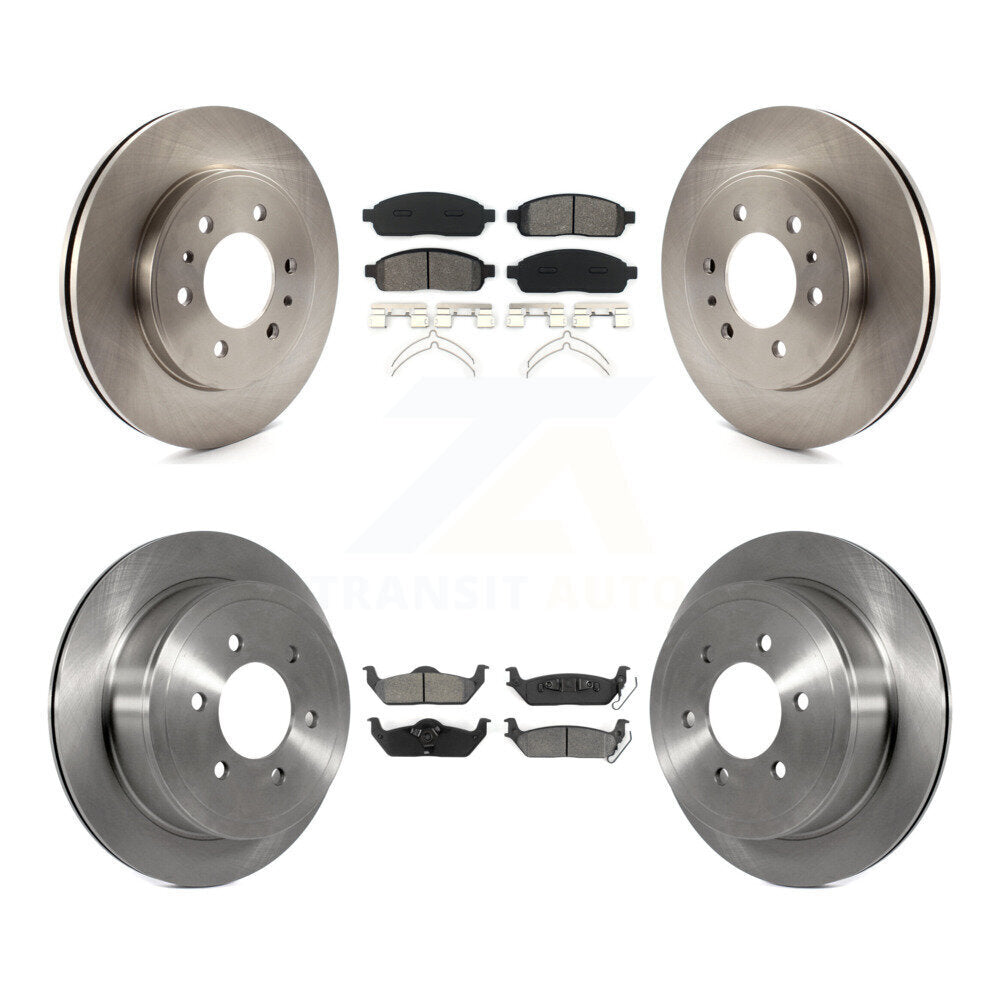 Disc Rotors and Semi-Metallic Brake Pads Kit-K8S-100926 - Kit.bestparts.ca