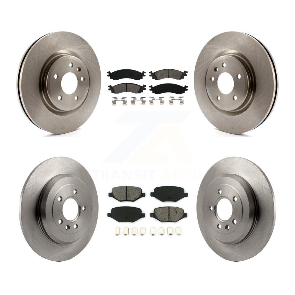 Disc Rotors and Semi-Metallic Brake Pads Kit-K8S-100927 - Kit.bestparts.ca
