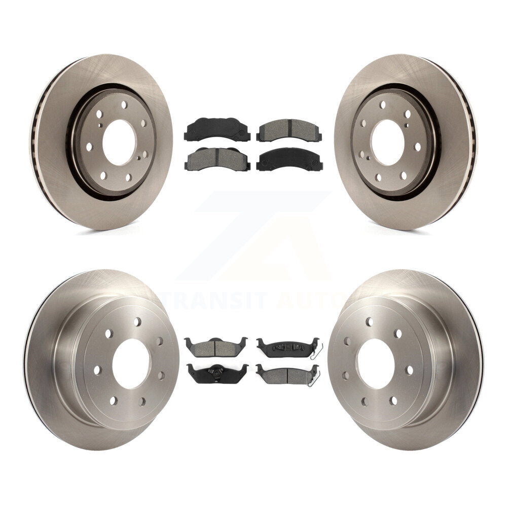 Disc Rotors and Semi-Metallic Brake Pads Kit-K8S-100932 - Kit.bestparts.ca