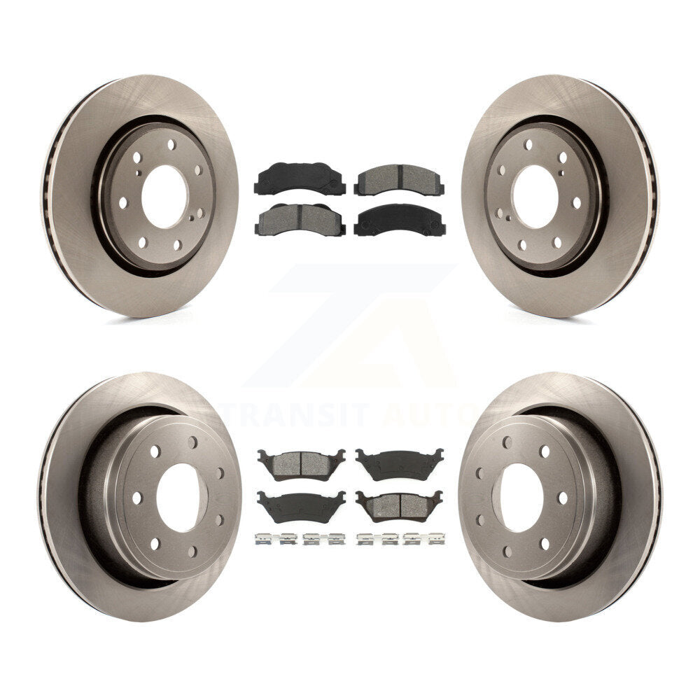 Disc Rotors and Semi-Metallic Brake Pads Kit-K8S-100933 - Kit.bestparts.ca
