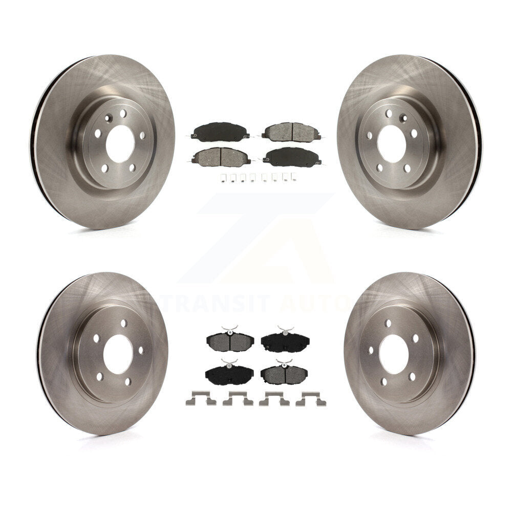 Disc Rotors and Semi-Metallic Brake Pads Kit-K8S-100934 - Kit.bestparts.ca
