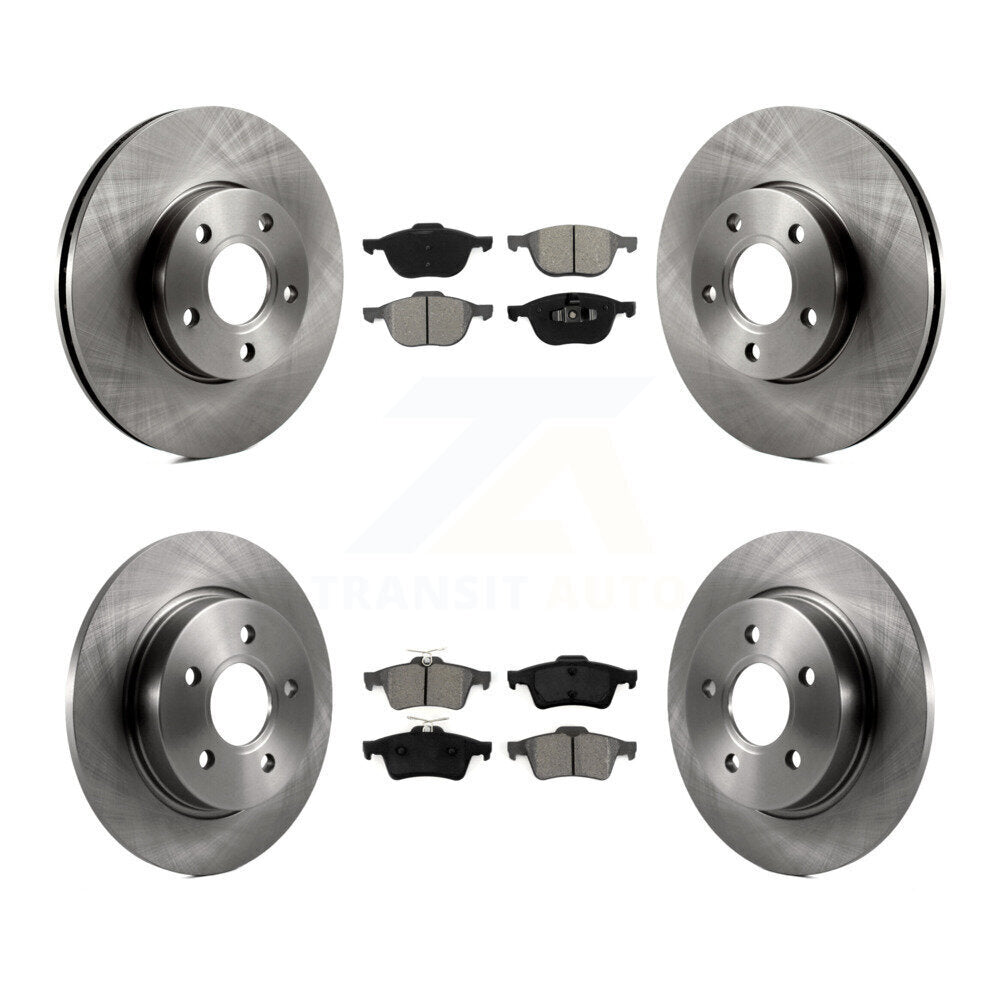 Disc Rotors and Semi-Metallic Brake Pads Kit-K8S-100935 - Kit.bestparts.ca
