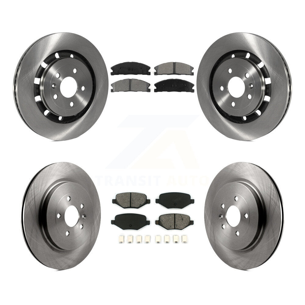 Disc Rotors and Semi-Metallic Brake Pads Kit-K8S-100938 - Kit.bestparts.ca Kit.bestparts.ca