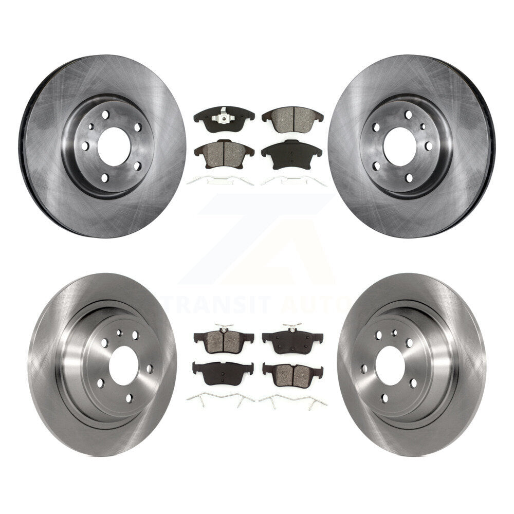 Disc Rotors and Semi-Metallic Brake Pads Kit-K8S-100940 - Kit.bestparts.ca
