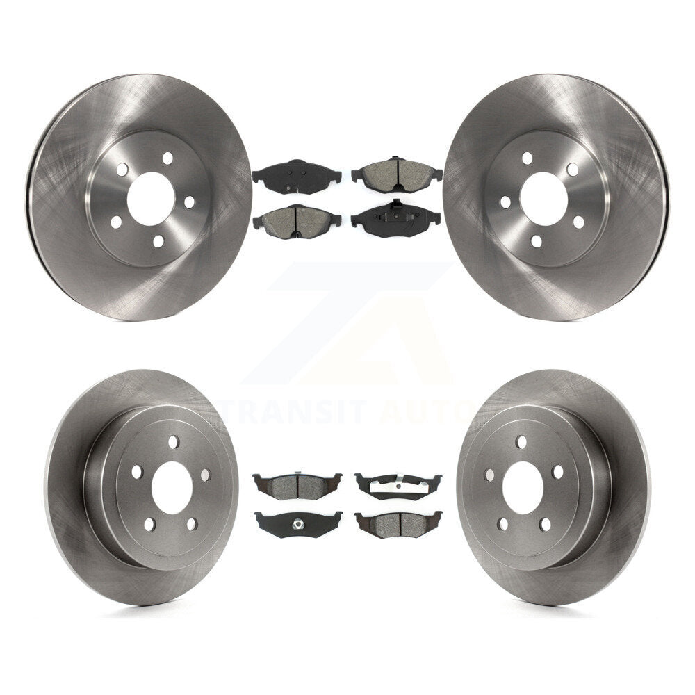 Disc Rotors and Semi-Metallic Brake Pads Kit-K8S-100953 - Kit.bestparts.ca