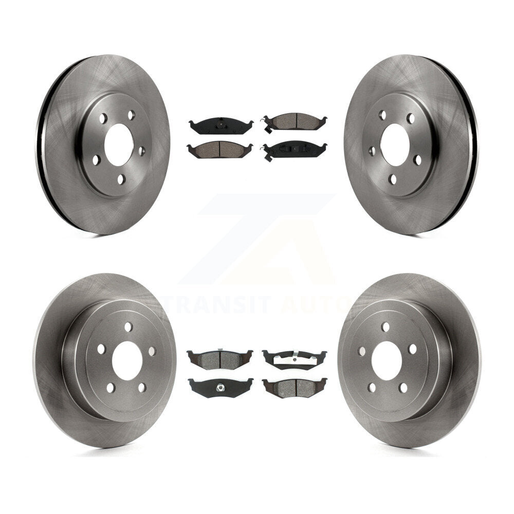 Disc Rotors and Semi-Metallic Brake Pads Kit-K8S-100955 - Kit.bestparts.ca