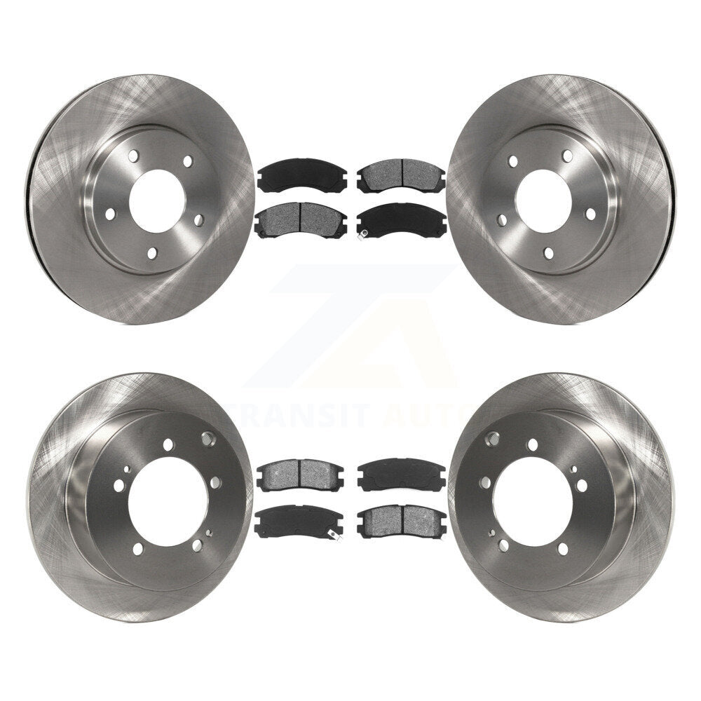 Disc Rotors and Semi-Metallic Brake Pads Kit-K8S-100963 - Kit.bestparts.ca