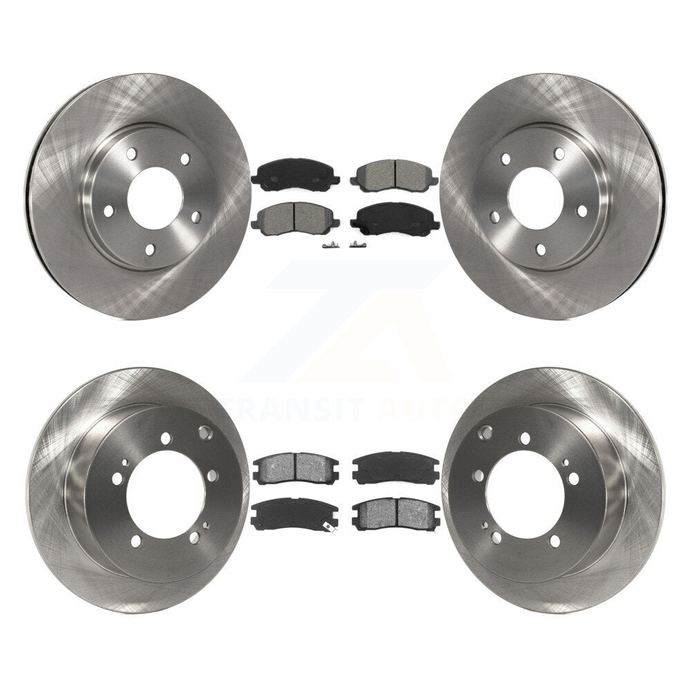 Disc Rotors and Semi-Metallic Brake Pads Kit-K8S-100965 - Kit.bestparts.ca Kit.bestparts.ca