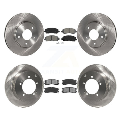 Disc Rotors and Semi-Metallic Brake Pads Kit-K8S-100965 - Kit.bestparts.ca