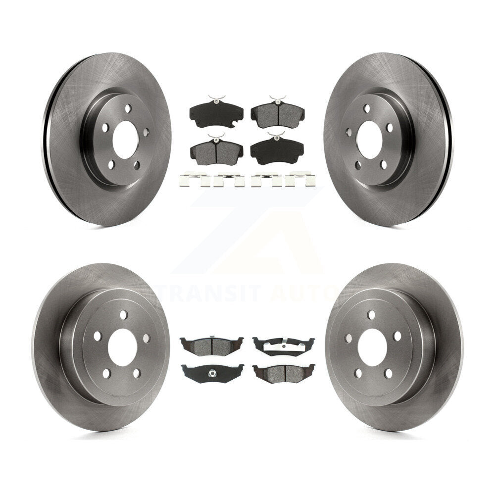 Disc Rotors and Semi-Metallic Brake Pads Kit-K8S-100968 - Kit.bestparts.ca