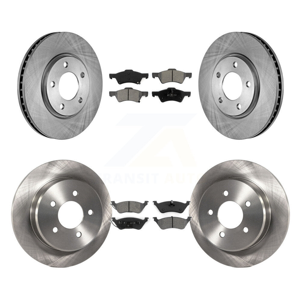 Disc Rotors and Semi-Metallic Brake Pads Kit-K8S-100974 - Kit.bestparts.ca Kit.bestparts.ca