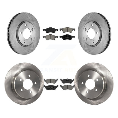 Disc Rotors and Semi-Metallic Brake Pads Kit-K8S-100974 - Kit.bestparts.ca