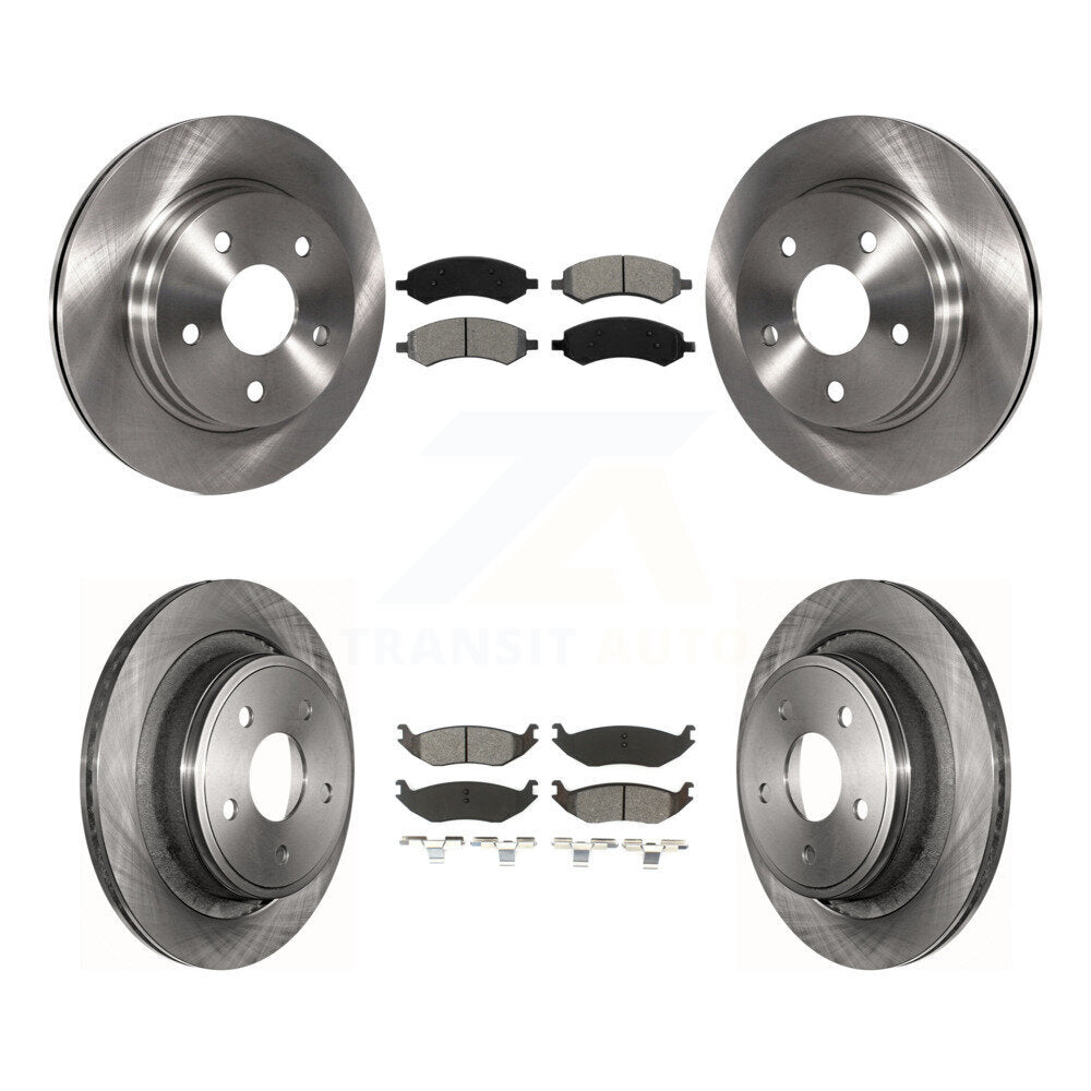 Disc Rotors and Semi-Metallic Brake Pads Kit-K8S-100975 - Kit.bestparts.ca