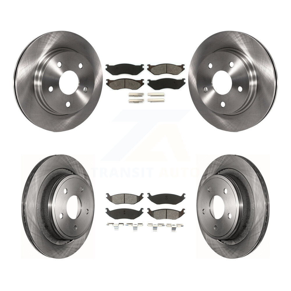Disc Rotors and Semi-Metallic Brake Pads Kit-K8S-100977 - Kit.bestparts.ca Kit.bestparts.ca