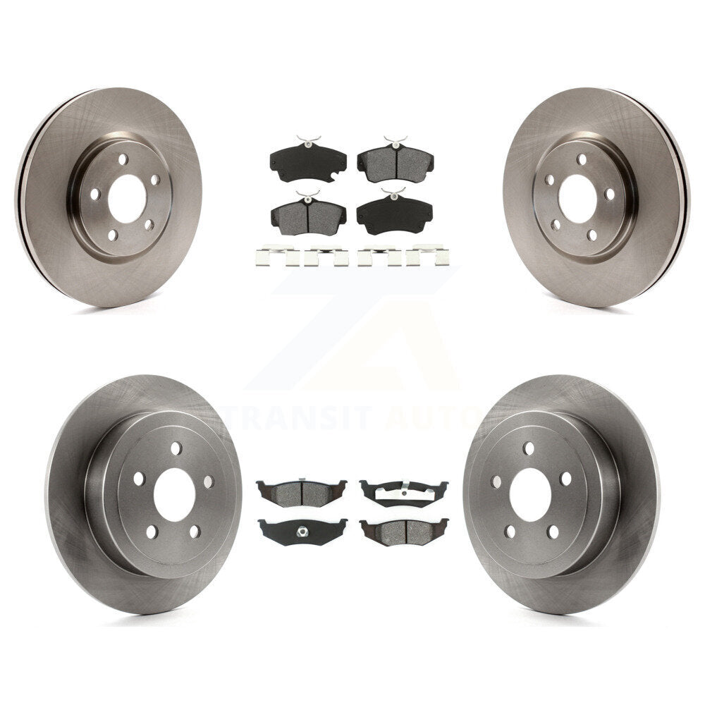 Disc Rotors and Semi-Metallic Brake Pads Kit-K8S-100979 - Kit.bestparts.ca