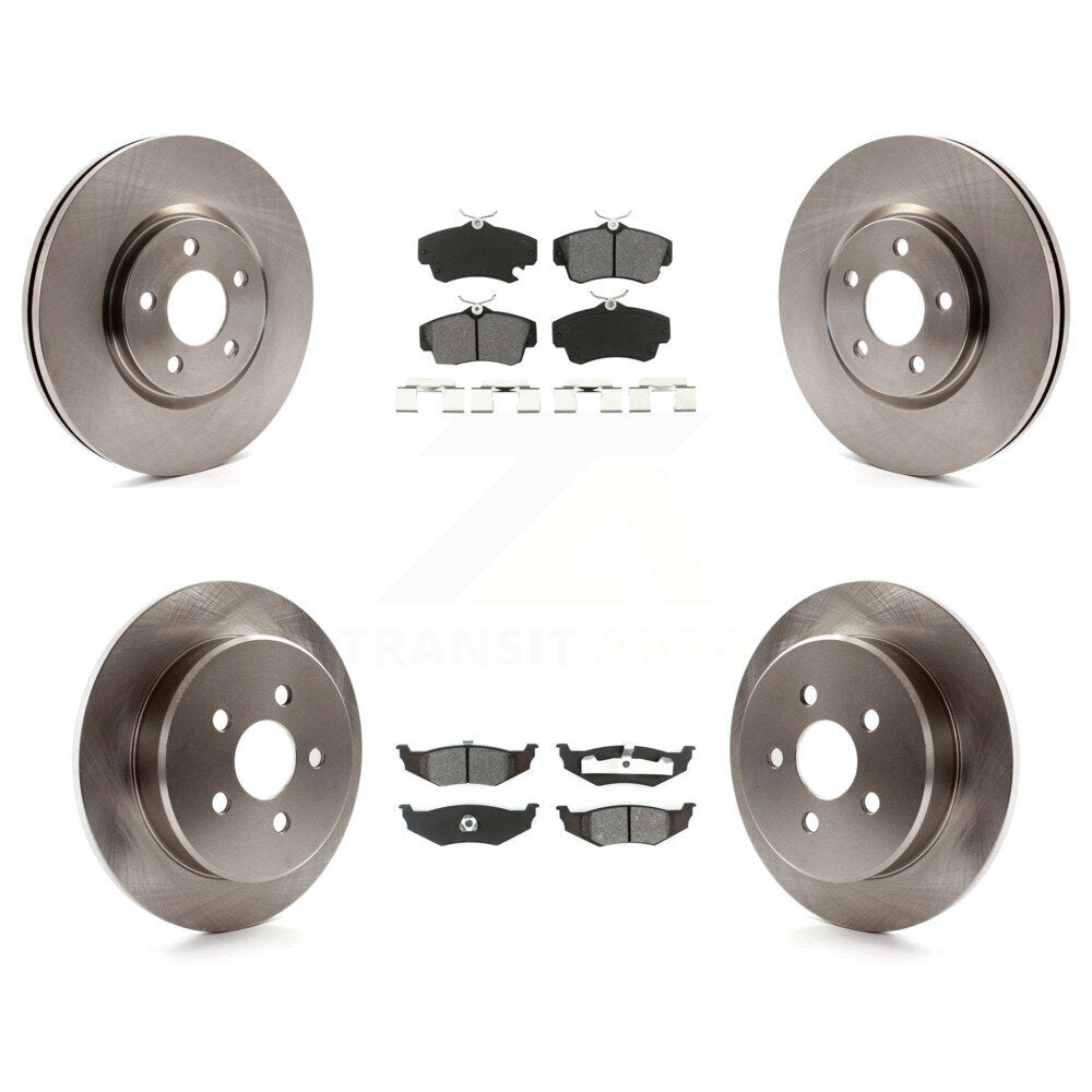 Disc Rotors and Semi-Metallic Brake Pads Kit-K8S-100981 - Kit.bestparts.ca