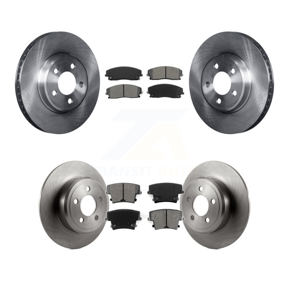 Disc Rotors and Semi-Metallic Brake Pads Kit-K8S-100985 - Kit.bestparts.ca