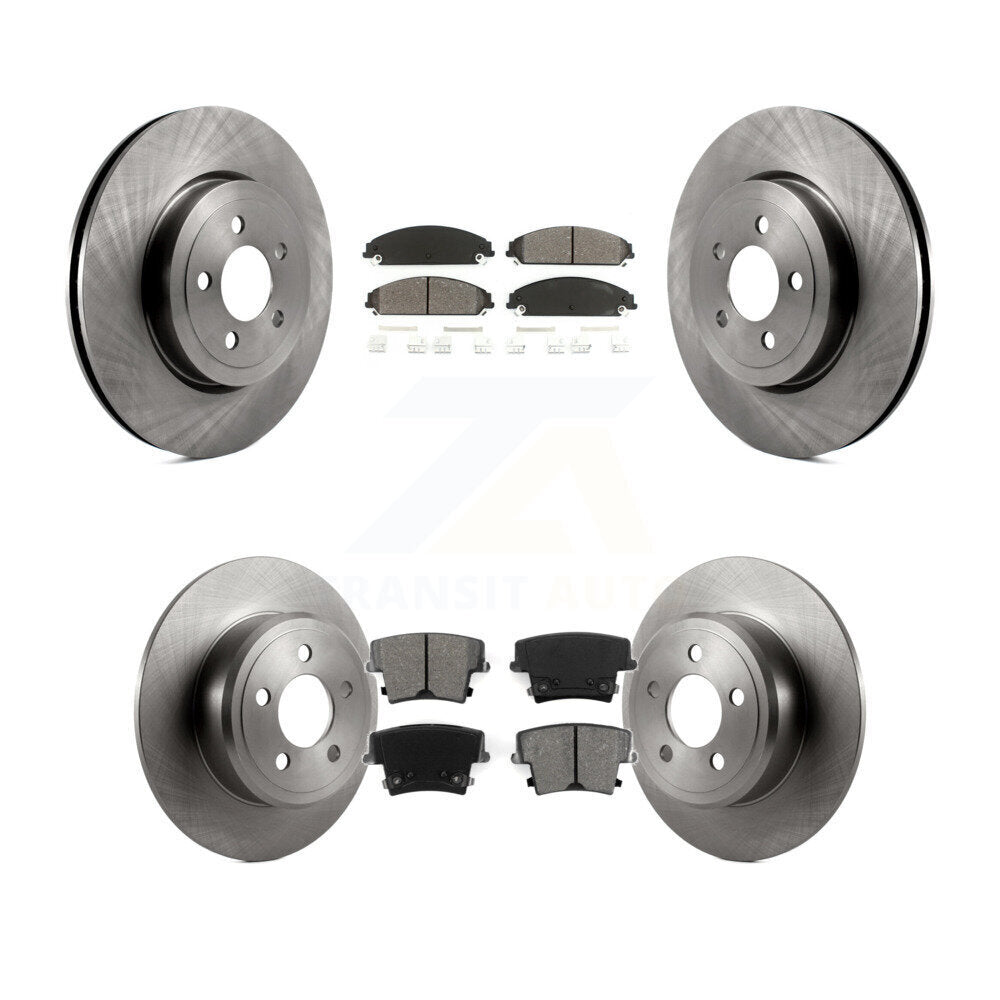 Disc Rotors and Semi-Metallic Brake Pads Kit-K8S-100987 - Kit.bestparts.ca Kit.bestparts.ca
