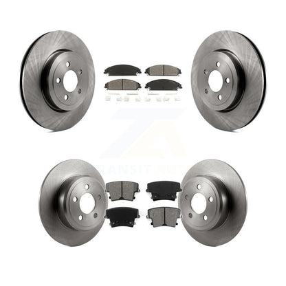 Disc Rotors and Semi-Metallic Brake Pads Kit-K8S-100987 - Kit.bestparts.ca