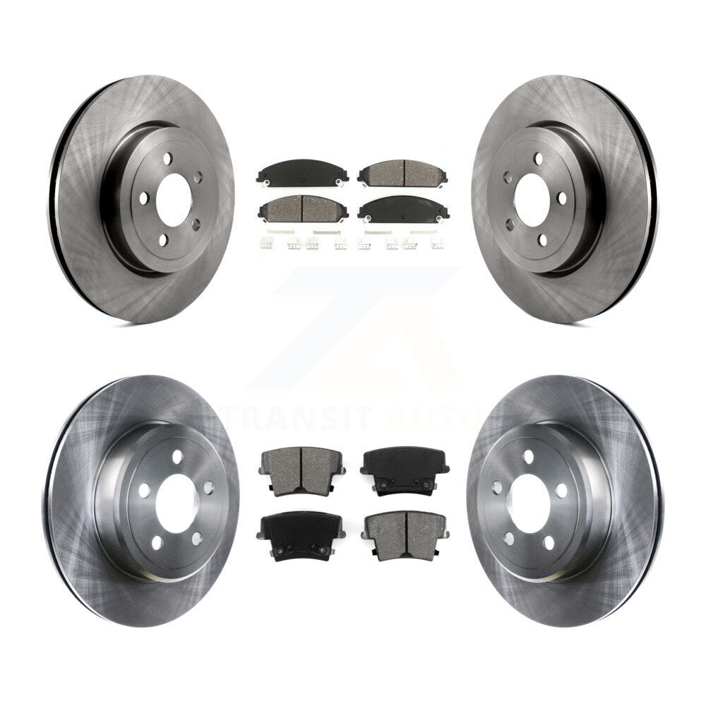 Disc Rotors and Semi-Metallic Brake Pads Kit-K8S-100988 - Kit.bestparts.ca