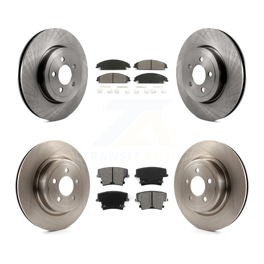 Disc Rotors and Semi-Metallic Brake Pads Kit-K8S-100989 - Kit.bestparts.ca Kit.bestparts.ca