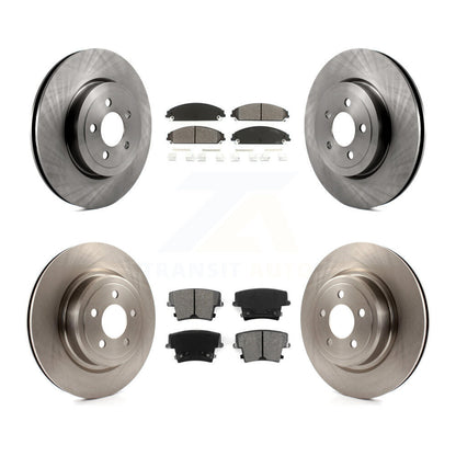 Disc Rotors and Semi-Metallic Brake Pads Kit-K8S-100989 - Kit.bestparts.ca