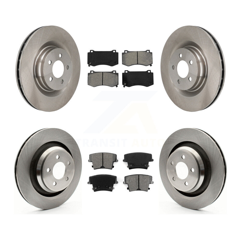 Disc Rotors and Semi-Metallic Brake Pads Kit-K8S-100992 - Kit.bestparts.ca Kit.bestparts.ca