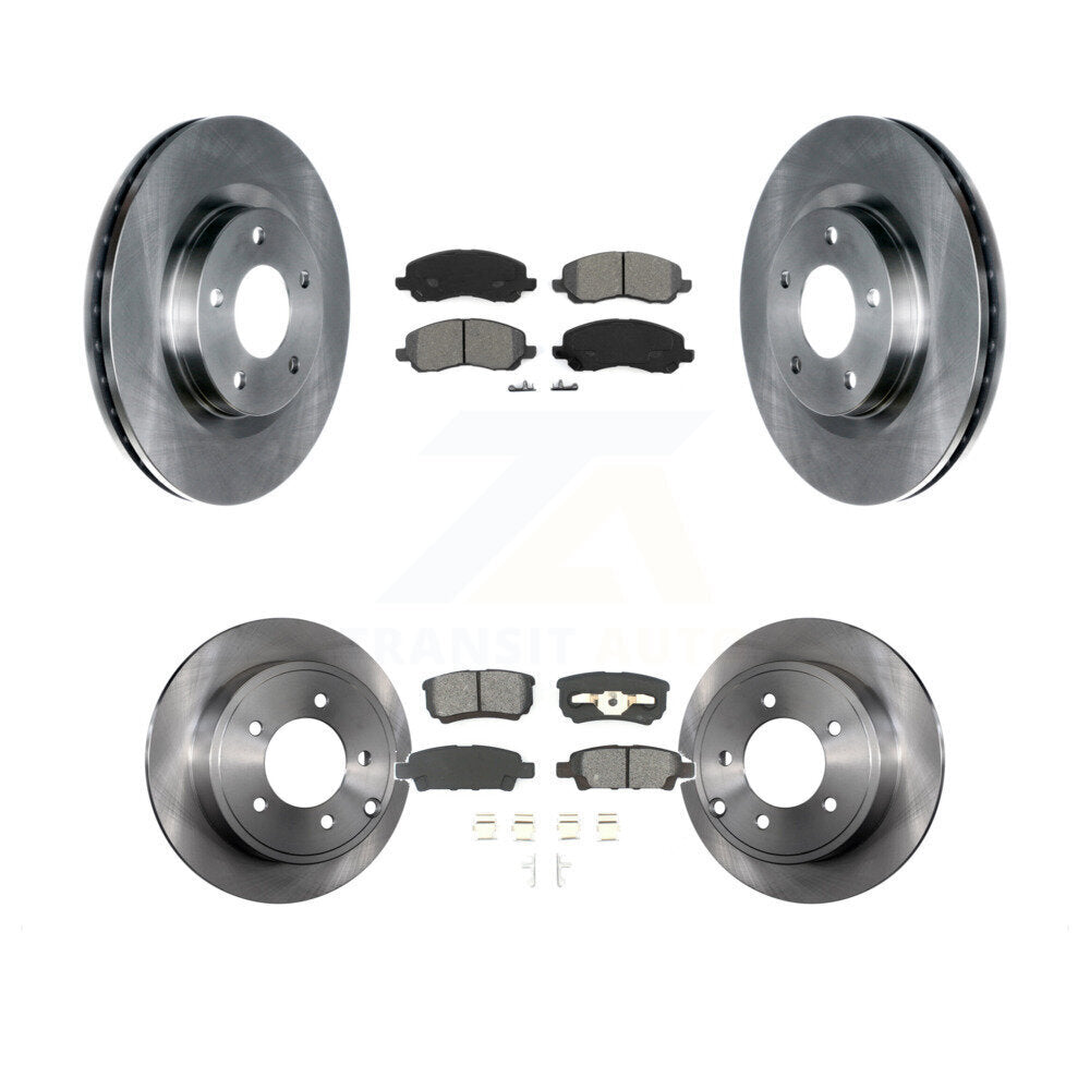 Disc Rotors and Semi-Metallic Brake Pads Kit-K8S-100996 - Kit.bestparts.ca Kit.bestparts.ca