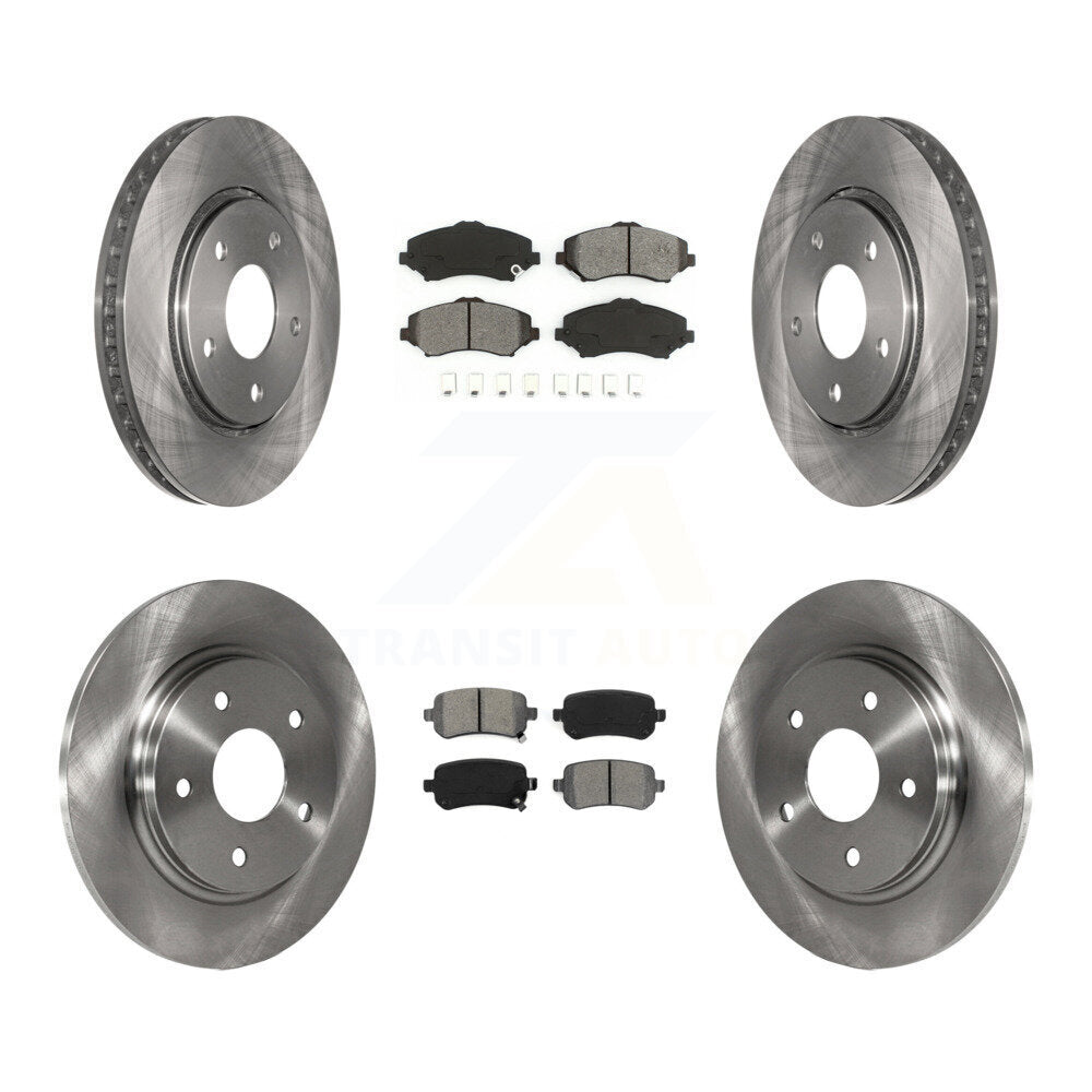 Disc Rotors and Semi-Metallic Brake Pads Kit-K8S-101004 - Kit.bestparts.ca Kit.bestparts.ca