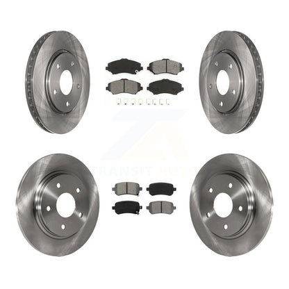 Disc Rotors and Semi-Metallic Brake Pads Kit-K8S-101004 - Kit.bestparts.ca